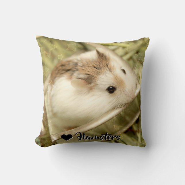 Hammyville - Cute Hamster Cushion (Front)