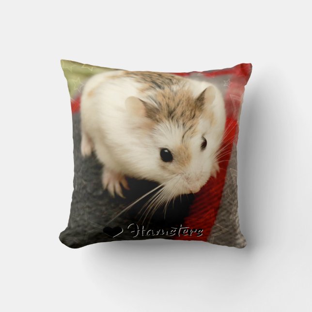 Hammyville - Cute Hamster Cushion (Front)