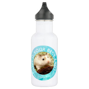Hammyville - Cute Hamster Customised Your Own 532 Ml Water Bottle