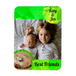 HammyVille - Cute Hamster Friendship Personalise Magnet