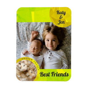 HammyVille - Cute Hamster Friendship Personalise Magnet