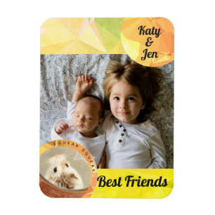 HammyVille - Cute Hamster Friendship Personalise Magnet