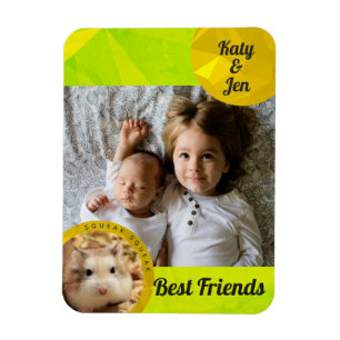 HammyVille - Cute Hamster Friendship Personalise Magnet