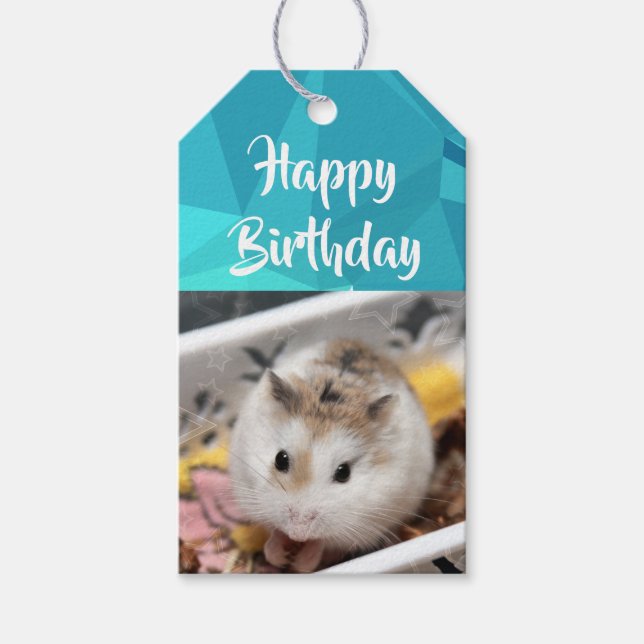 Hammyville - Cute Hamster Gift Tags (Front)