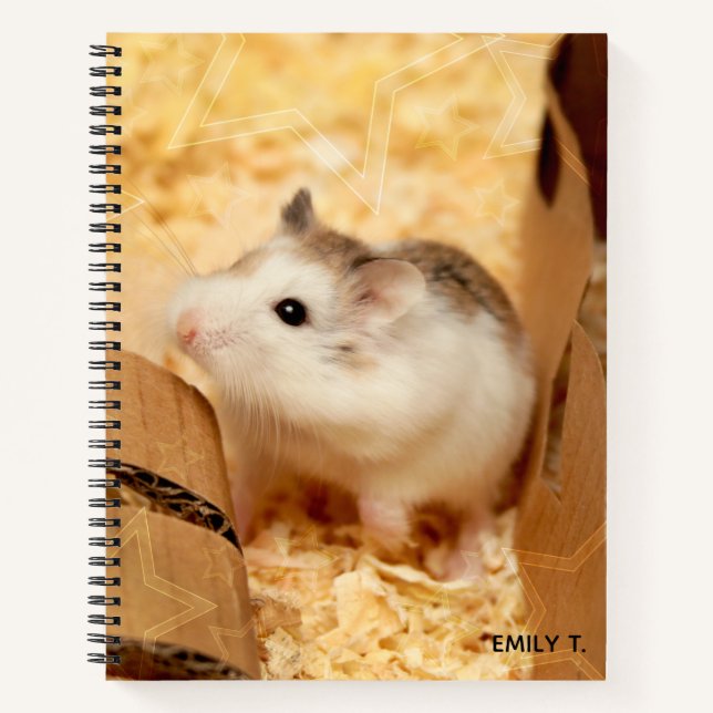 Hammyville - Cute Hamster Notebook (Front)