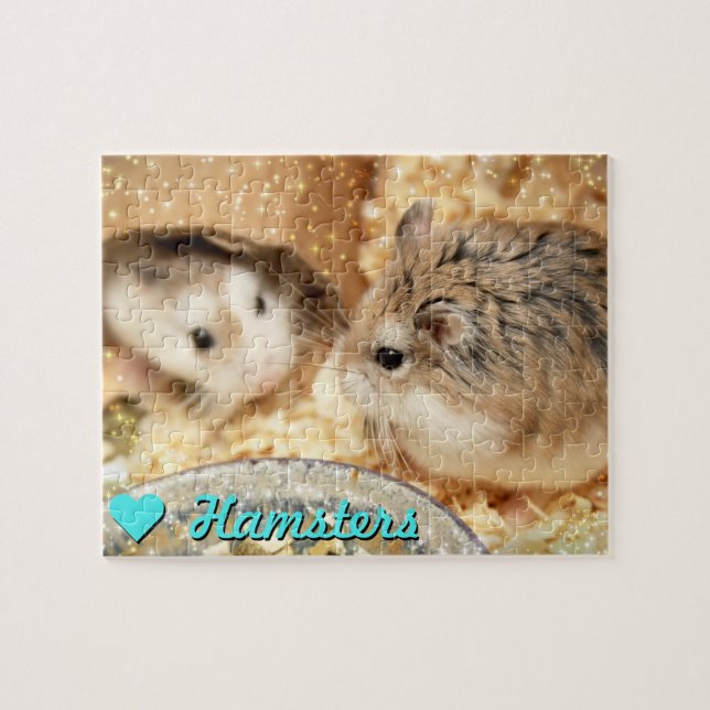 Hammyville - Cute Hamsters Jigsaw Puzzle (Horizontal)