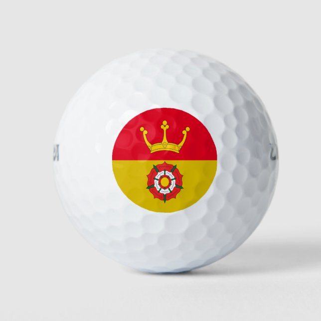 Hampshire county flag golf balls (Front)