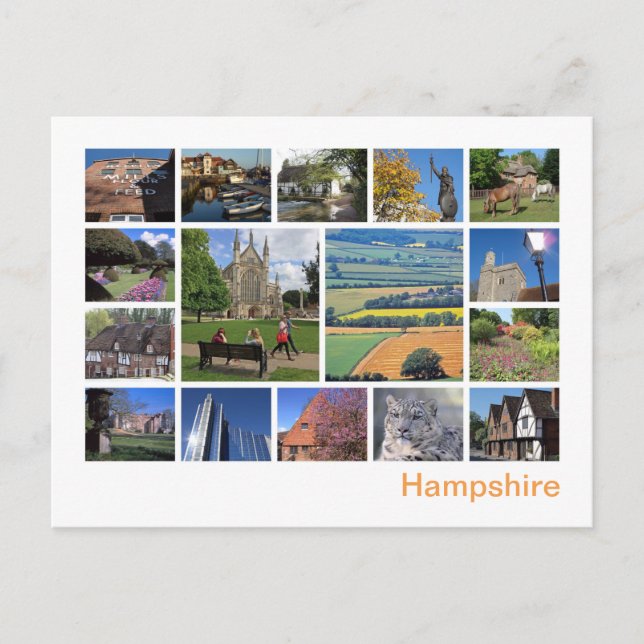 Hampshire Postcard (Front)