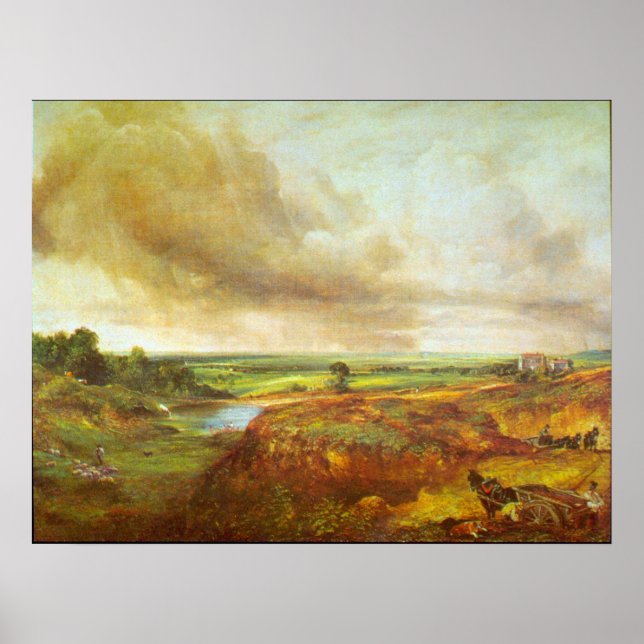 Hampstead Heath by John Constable Poster (Front)