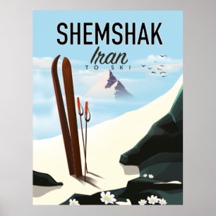 Hampstead Heath London travel poster. Poster