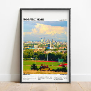 Hampstead Heath Poster, Parliament Hill, London Pa Poster