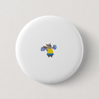 Hampster Cheerleading 6 Cm Round Badge