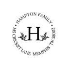 Hamptom Self Inking Address Stamp