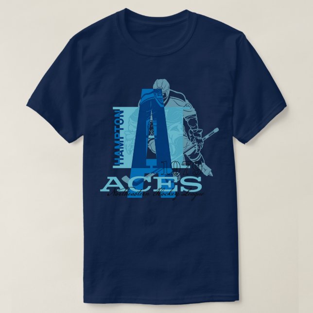 Hampton Aces T-Shirt (Design Front)