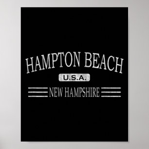 Hampton Beach - New Hampshire - Poster
