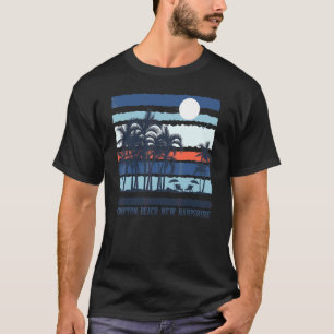 Hampton Beach New Hampshire Summer 70s 80s Beach S T-Shirt