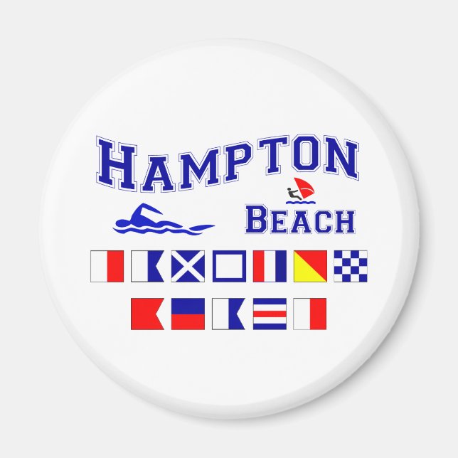 Hampton Beach, NH Magnet (Front)