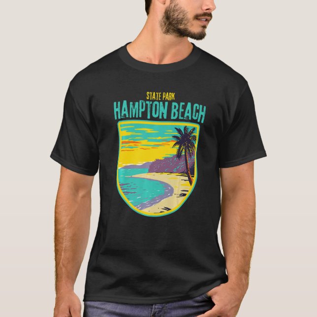 Hampton Beach State Park New Hampshire T-Shirt (Front)