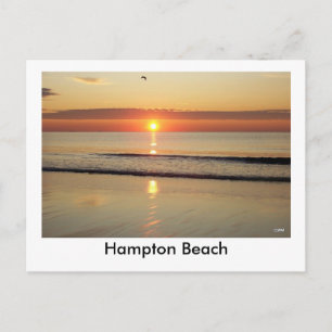 Hampton Beach Sunrise Postcard