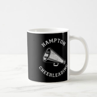 Hampton Cheer Distressed Retro 90's Cheerleader  Coffee Mug