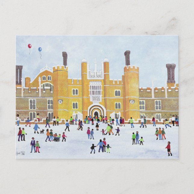 Hampton Court Front 1991 Postcard (Front)
