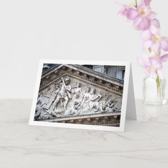 Hampton Court Palace, East Front Baroque Facade Card (Orchid)