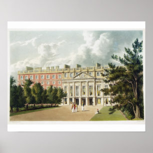 Hampton Court Palace, from 'The History of the Roy Poster