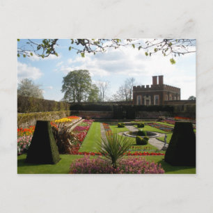 Hampton Court Palace Garden Postcard