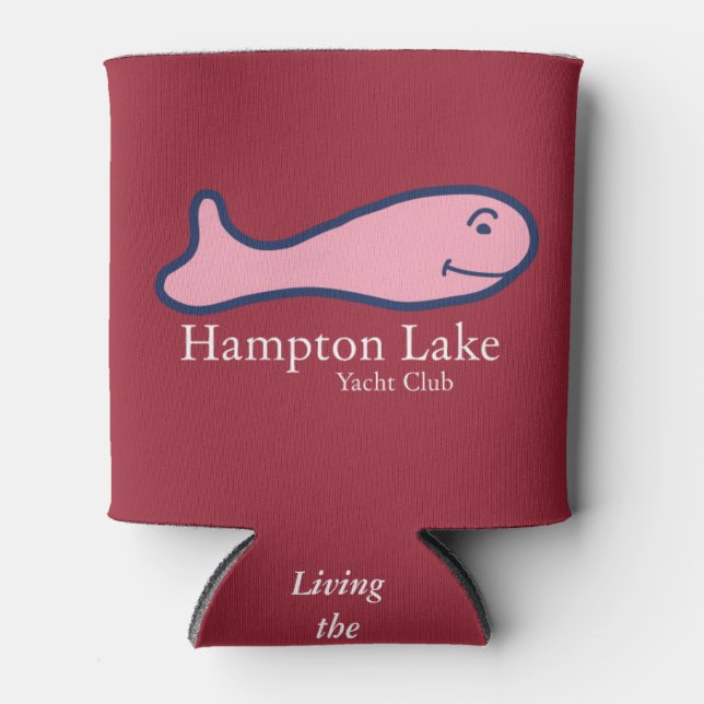 Hampton Lake NO NAME can cooler (Front)