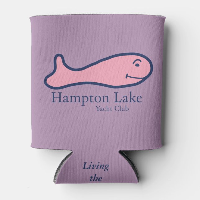 Hampton Lake - non personalised Can Cooler (Front)
