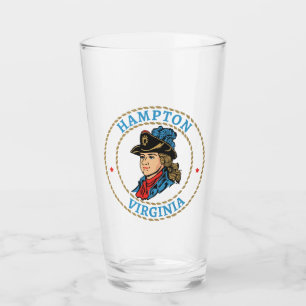 Hampton Virginia Colonial Glass