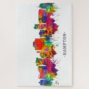 Hampton Virginia Skyline Jigsaw Puzzle
