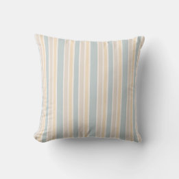 Hamptons Coastal Stripe  Cushion