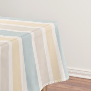 Hamptons Coastal Stripe Tablecloth