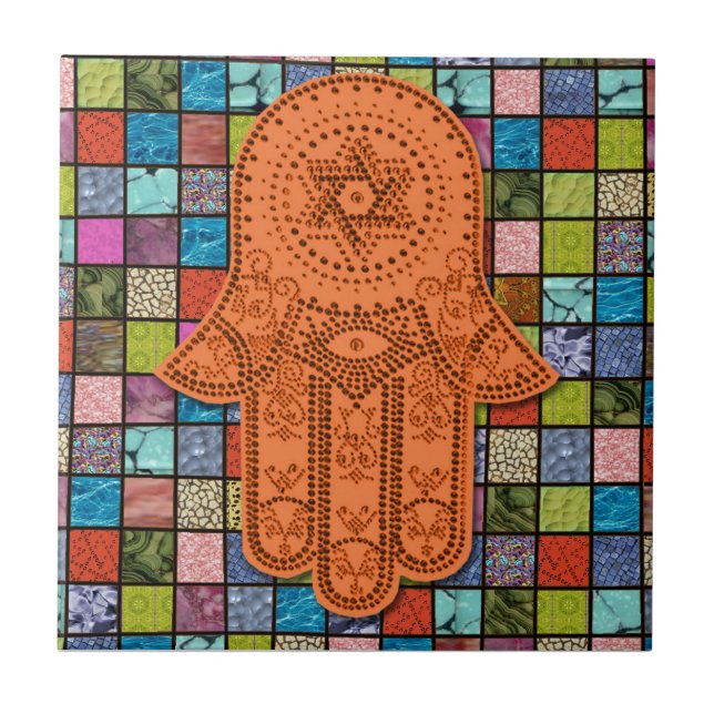 Hamsa Beit Tile (Front)