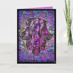 Hamsa Fusion - Rosh Hashonah Holiday Card