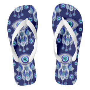 Hamsa Hand -Evil Eye Pattern Thongs