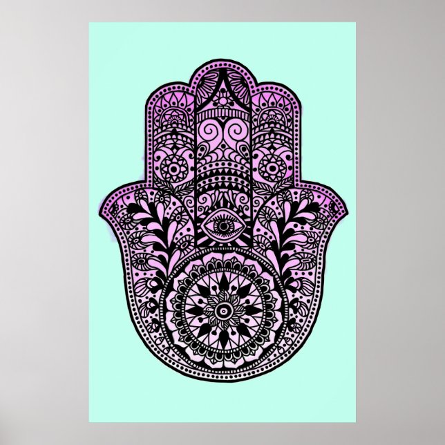 Hamsa Hand Poster (Front)