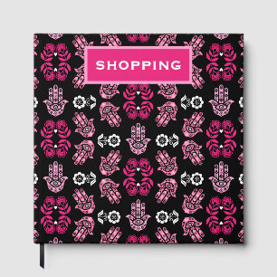 Hamsa Hand Protection Art Guest Book