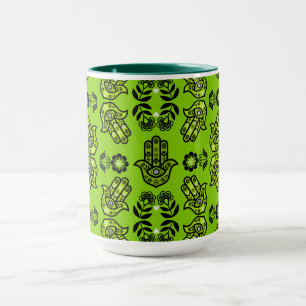 Hamsa Hand Protection Art Mug