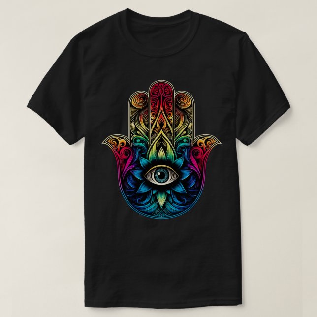 Hamsa Hand T-Shirt (Design Front)