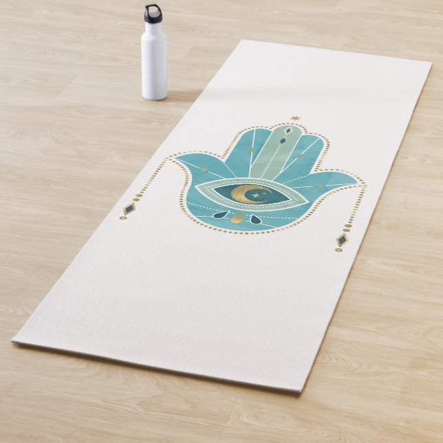 Hamsa Hand Yoga Mat (In Situ)
