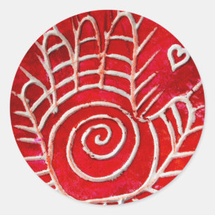 Hamsa / Healing Hand / Hand of Fatima Classic Round Sticker