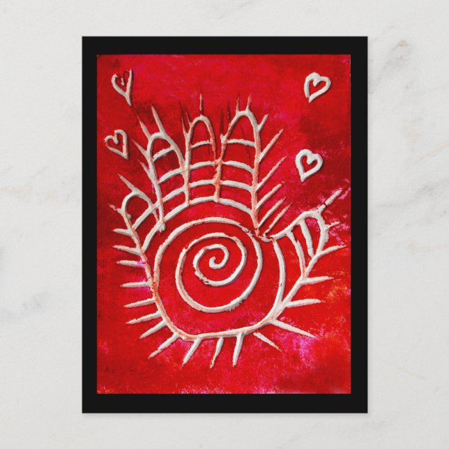 Hamsa / Healing Hand / Hand of Fatima Postcard (Front)