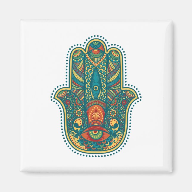 Hamsa Magnet (Front)