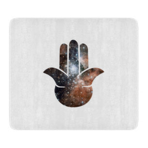 Hamsa Milky Way Cutting Board