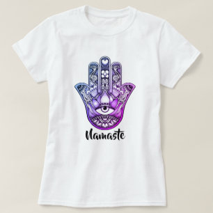 Hamsa Namaste T-Shirt