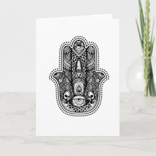 Hamsa The Hand of the Goddess Card