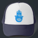 Hamsa Trucker Hat<br><div class="desc">Customise it with your own design,  or any of ours.</div>