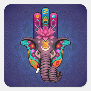 Hamsanesh Square Sticker